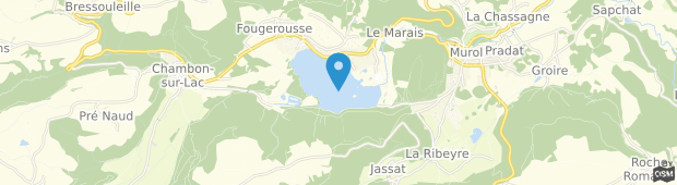 Umland des Hostellerie La Bonne Hotesse Chambon-sur-Lac