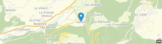 Umland des Residence Chardon Bleu Landry