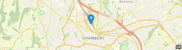 Umland des Hotel Actuel Chambery