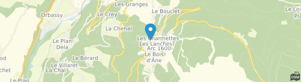 Umland des Residence Le Roc Belle Face Bourg-Saint-Maurice