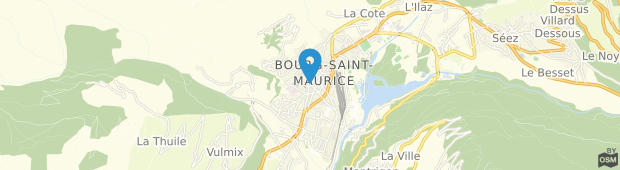 Umland des Hotel Cachette Bourg-Saint-Maurice