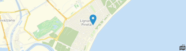 Umland des Santa Cruz Lignano Pineta