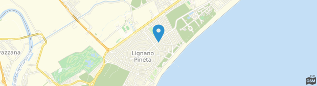 Umland des Hotel Lignano