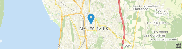 Umland des Le Carre D'Aix Hotel Aix-les-Bains