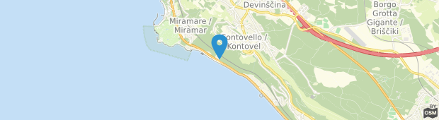 Umland des Miramare Trieste