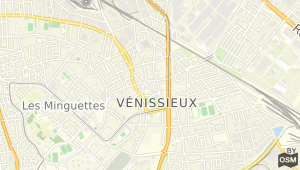 Vénissieux und Umgebung
