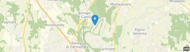 Umland des B&B Via Del Golf 41