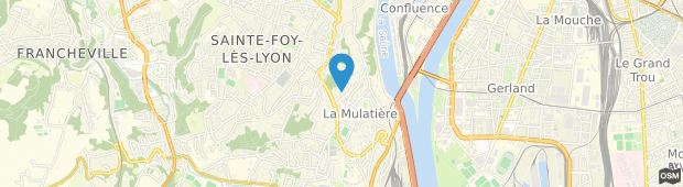 Umland des Campanile Lyon Sud Sainte Foy Hotel Sainte-Foy-les-Lyon