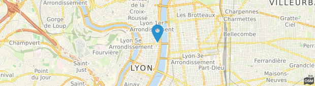 Umland des Lyon Cocoon Apparts