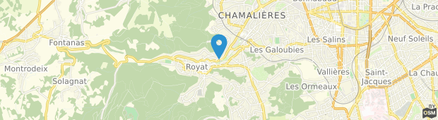 Umland des Le Chatel Hotel-Restaurant