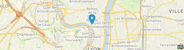 Umland des La Martiniere Lyon