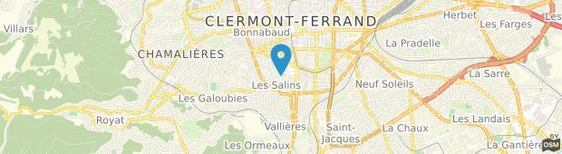 Umland des Residence Appart City Clermont Ferrand Salins