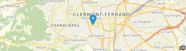 Umland des Appart'City Clermont-Ferrand Pasteur