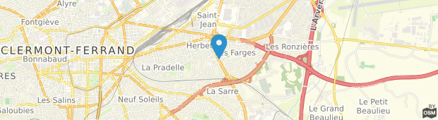 Umland des Ibis Clermont-Ferrand Sud Carrefour Herbet