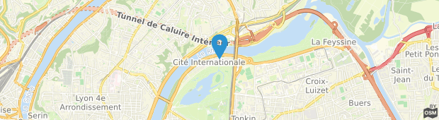 Umland des Residence Hoteliere Temporim Cite Internationale Lyon