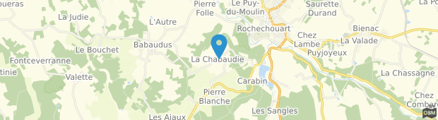 Umland des Chez Chabaudie