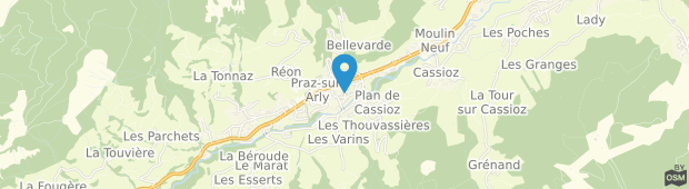 Umland des Madame Vacances Residence Les Ecrins Praz-sur-Arly