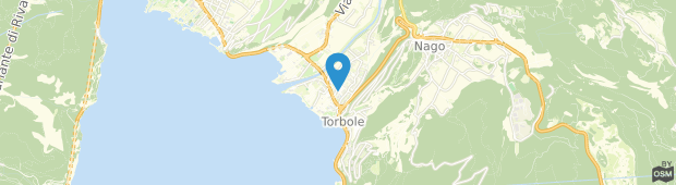 Umland des Club Hotel La Vela Nago-Torbole