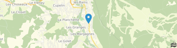 Umland des Valjoly & Spa Hotel Saint-Gervais-les-Bains