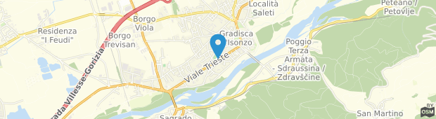 Umland des Al Ponte Hotel Gradisca d'Isonzo