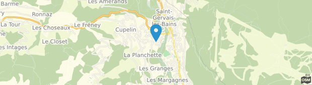 Umland des Chalet Hotel Les Soldanelles Saint-Gervais-les-Bains