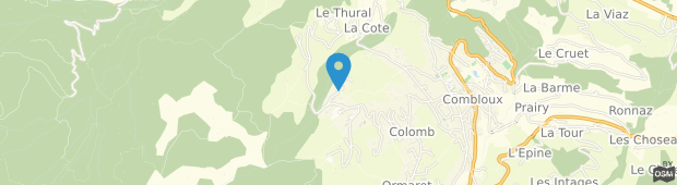 Umland des Residence Goelia La Grande Cordee Combloux