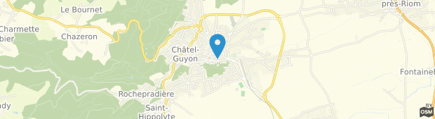 Umland des Hotel Metropole Chatel-Guyon