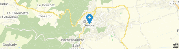 Umland des Splendid Resort Chatel-Guyon