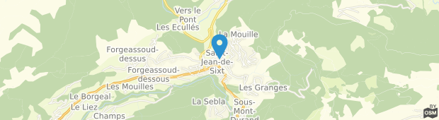 Umland des Hotel Beau Site Saint-Jean-de-Sixt