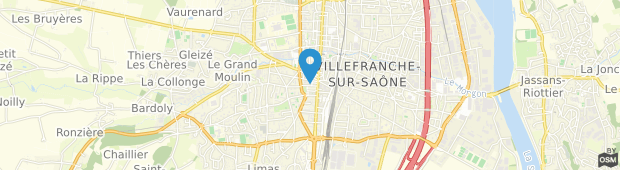 Umland des BEST WESTERN Hotel Plaisance - Villefranche-sur-Saone