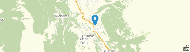 Umland des Auberge des Alpes