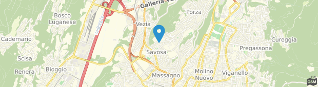 Umland des Youth Hostel Lugano-Savosa TI