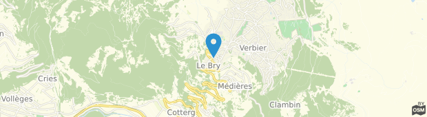 Umland des Map Verbier Village