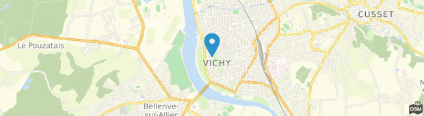 Umland des Maison Decoret Hotel Vichy
