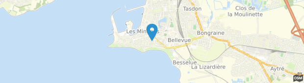Umland des Fasthotel La Rochelle