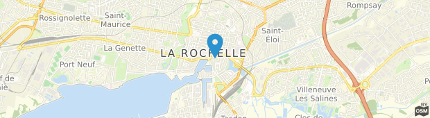 Umland des Hotel Saint Nicolas La Rochelle