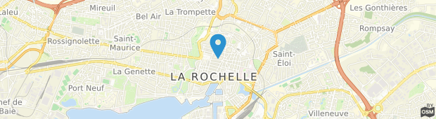 Umland des Hotel De La Paix La Rochelle