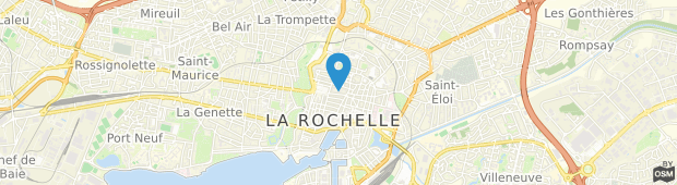 Umland des Hotel De Paris La Rochelle