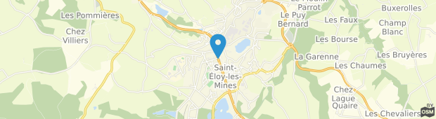 Umland des Hotel Le Saint Joseph Saint-Eloy-les-Mines