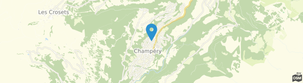 Umland des Chalet Romantique Hotel Champery