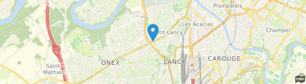 Umland des Etap Hotel Geneve Petit-Lancy