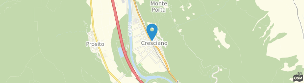 Umland des Ostello Cresciano