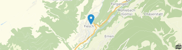 Umland des Hotel Fiescherhof Fiesch