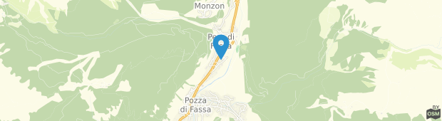 Umland des Hotel Villa Margherita Pozza di Fassa