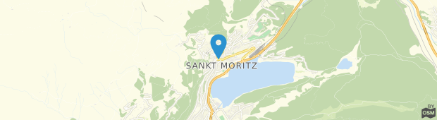 Umland des Schweizerhof Hotel St. Moritz