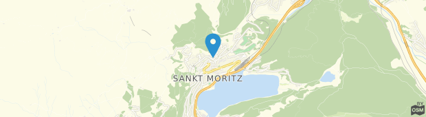Umland des Arte Hotel St. Moritz