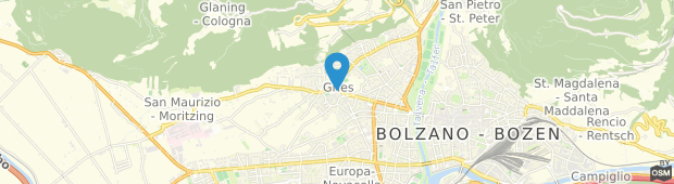 Umland des Post Gries Hotel Bolzano