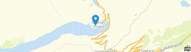 Umland des Historisches Alpinhotel Grimsel Hospiz