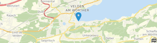 Umland des Velden Hotels