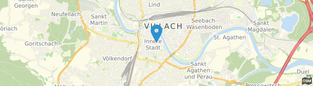 Umland des Hotel Bacchus Villach